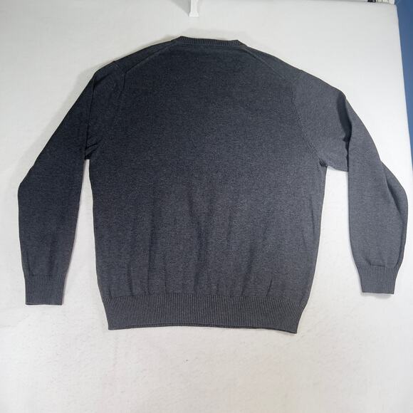 Jos. A. Bank V Neck Sweater Men XL 100% Pima Cotton Traveler Collection Pullover - Picture 3 of 10